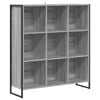 vidaXL Шкаф за книги 99.5 x 30 x 108.5 см Инженерна дървесина