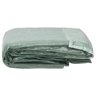 vidaXL Резервно покривало за парник (8 м²), 400x200x200 см, зелено