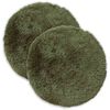 vidaXL Калъфка за възглавница 2 pcs HEERLEN Зелено &Oslash; 40 cm ПВ флийс