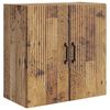 vidaXL Стенно шкафче Старо дърво 59 x 31 x 60 см Инженерна дървесина