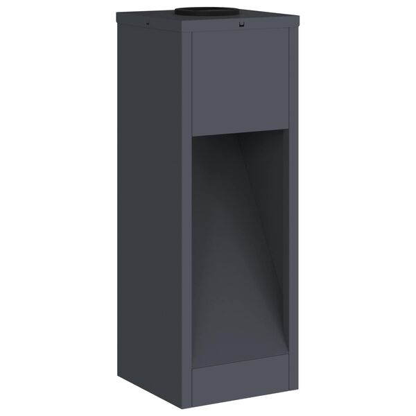 vidaXL Слънчев LED светлинен указател 2 pcs Антрацит