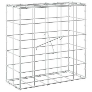 vidaXL Габион с 5 мм тел и 10x10 см мрежа 50x20x50 см