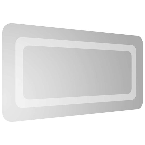 vidaXL LED огледало за баня, 60x30 см