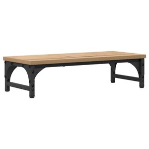 vidaXL Стойка за монитор Дъб артизан 55 x 23 x 14 cm