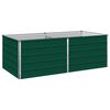 vidaXL Вдигната леха за градина Зелено 160 x 80 x 55 см