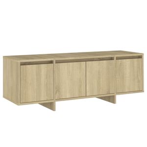 vidaXL ТВ шкаф, сонома дъб, 120x30x40,5 см, инженерно дърво