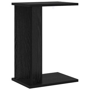 vidaXL Крайна масичка Черния дъб 35 x 25 x 50 см Инженерна дървесина