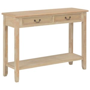vidaXL Конзолна маса, 110x35x80 cм, дърво
