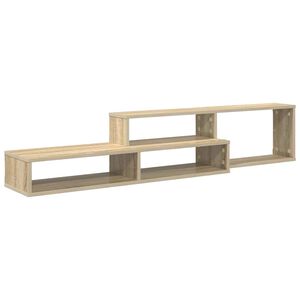 vidaXL Стойказастенентелевизор 150x25x28,5см Инженерна дървесина