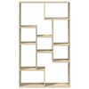vidaXL Библиотека, сонома дъб, 72x20x120 см, инженерно дърво