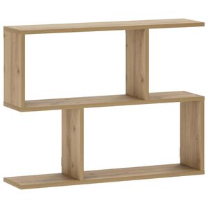 vidaXL Стенен рафт Дъб артизан 72 x 17 x 55.5 cm Инженерна дървесина