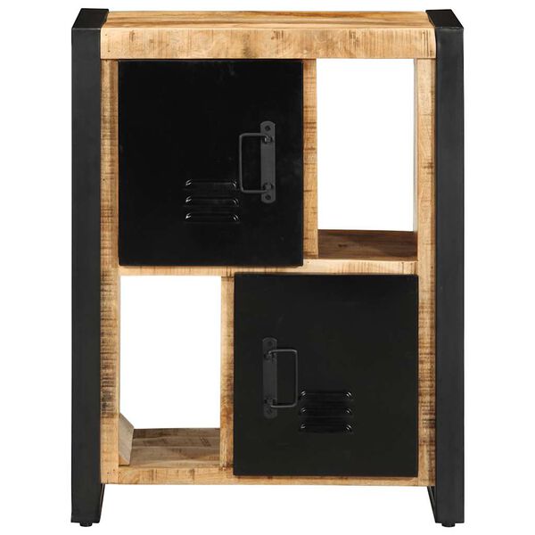 vidaXL Шкаф 55x35x70 cm Масивна груба дървесина Манго