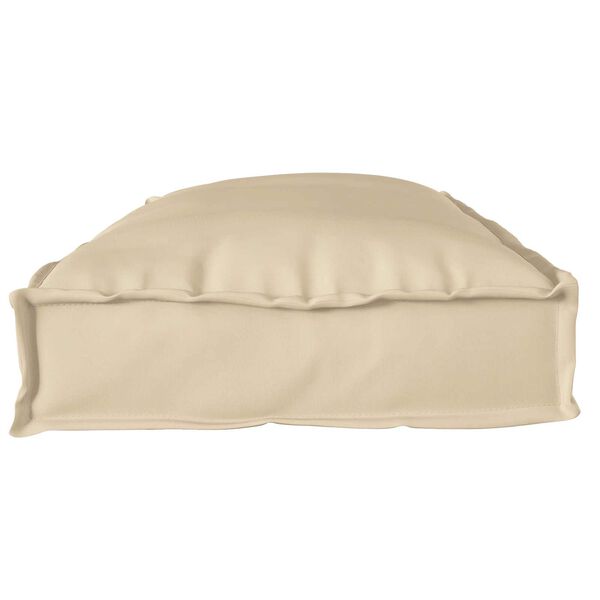 vidaXL Комплект възглавници за палет 2 pcs Бежово 100 x 40 x 8 см