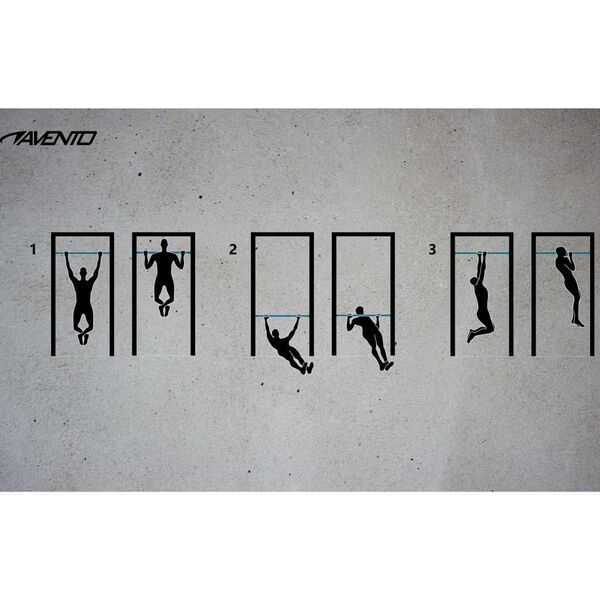 Avento Лост за тренировки за врата, стомана