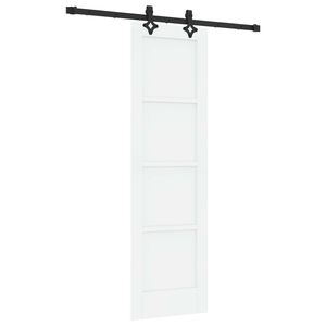 vidaXL Преплъзваща се врата ORKDAL 61 x 198,5 cm Инженерна дървесина