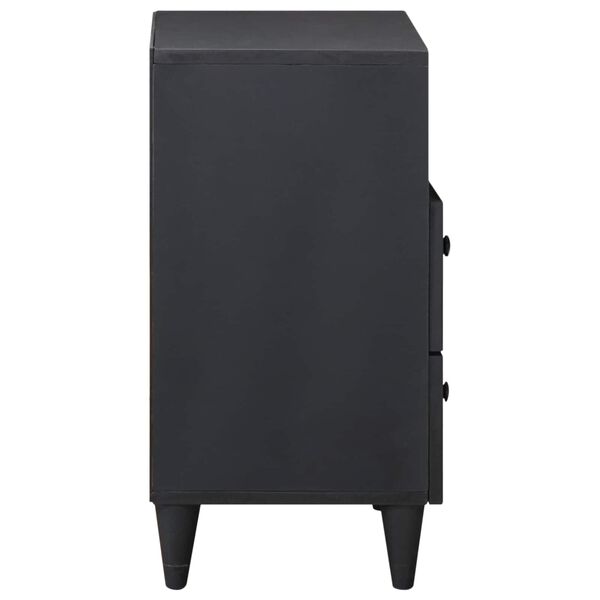 vidaXL Нощно шкафче Многоцветен 50 x 33 x 60 см Солидно мангово дърво