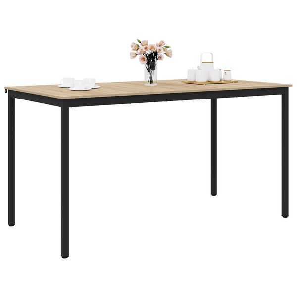 vidaXL Маса за стоене Инженерно дърво