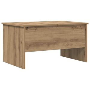 vidaXL Масичка за кафе Дъб 102 x 50,5 x 46,5 см Инженерна дървесина
