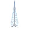 vidaXL Коледна елха конус, синя, 3000 LED, 230x800 см