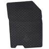 vidaXL Автомобилен килим 4 pcs Черно подходящ за Suzuki VITARA 2015-