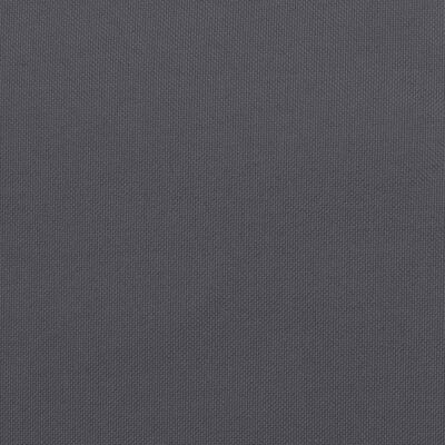 vidaXL Палетна възглавница, антрацит, 60x61,5x10 см, текстил