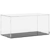 vidaXL Кутия за показване, прозрачна, 24x12x11 см, акрил