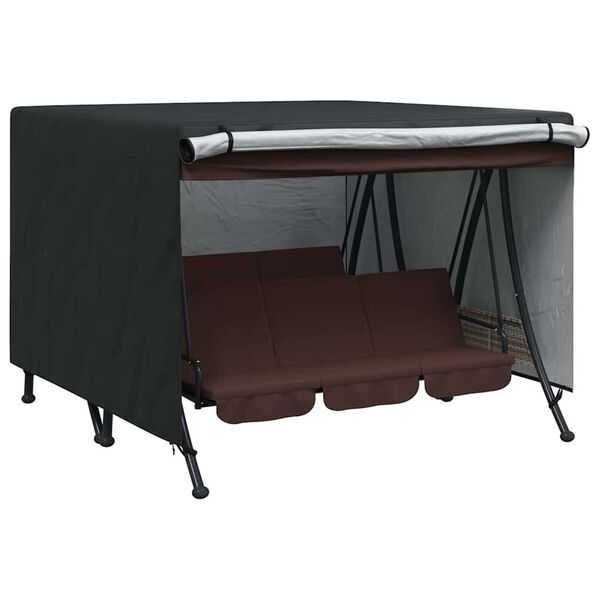 vidaXL Покривало за градинска люлка 250 x 250 x 160 см