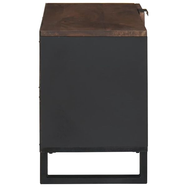 vidaXL ТВ Единици Орех 80 x 33 x 46 см Инженерно дърво