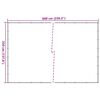 vidaXL Мрежа за ремарке, зелена, 3,5x6 м, HDPE