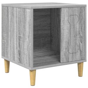vidaXL Кучешка къща Сив Сонома 44 x 42 x 49 см Инженерна дървесина