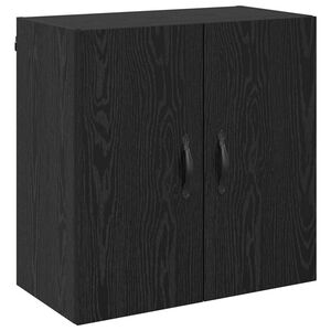 vidaXL Стенно шкафче 60 x 31 x 60 см Инженерна дървесина Черния дъб
