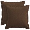 vidaXL Калъфка за възглавница 2 pcs HOUTEN Кафяво 40 x 40 cm