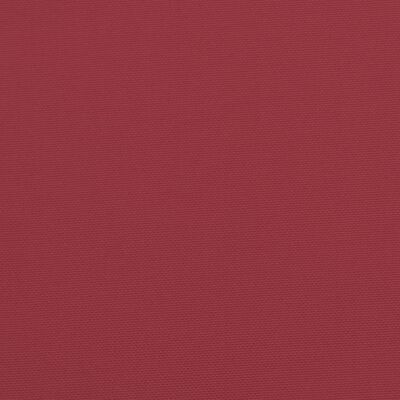 vidaXL Палетна възглавница, виненочервена, 60x60x8 см, Оксфорд плат