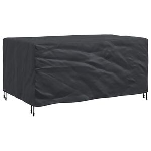 vidaXL Покривало за мебели Едноцветен Черно 172 x 113 x 73 cm 420D