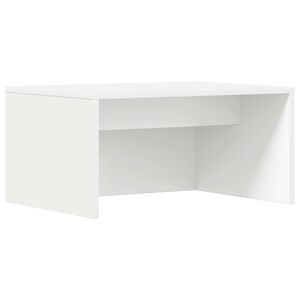 vidaXL Стенно бюро Бяло Инженерна дървесина 60 x 45 x 30 cm
