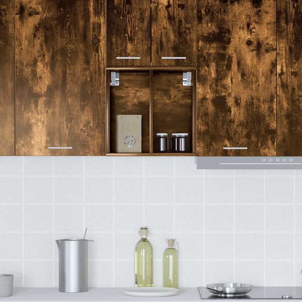 vidaXL Висящ шкаф Димян дъб 40 x 29,5 x 40 см Инженерно дърво