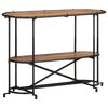 vidaXL Конзолна маса, 110x42x76 cм, акациево дърво масив