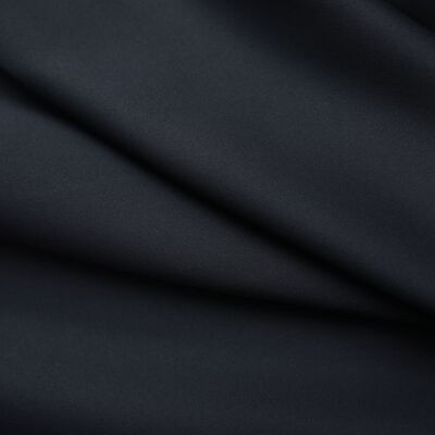 vidaXL Затъмняващи завеси с куки, 2 бр, черни, 140x225 см