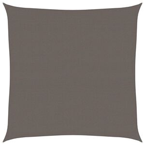 vidaXL Платно-сенник, 160 г/м&sup2;, антрацит, 7x7 м, HDPE
