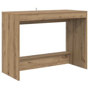 vidaXL Легло с бюро Дъб артизан Инженерна дървесина 100 x 45 x 75 cm