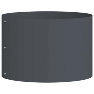 vidaXL Пръстен за саксия Антрацит 30 x 30 x 20 cm
