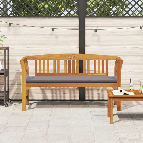 vidaXL Пейка Натурална маслена обработка 157 x 46 x 82,5 см