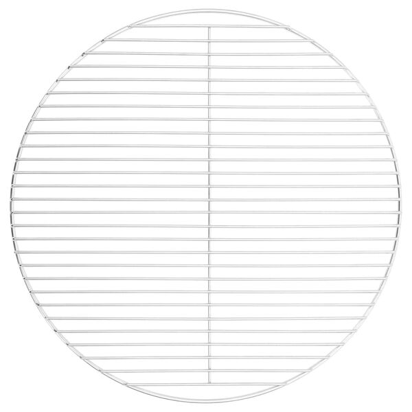 vidaXL Решетка за барбекю, кръгла, &Oslash;54 см, неръждаема стомана 304