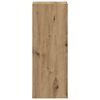 vidaXL Библиотека стифиращи дъб артизан 30x30x80 см инженерно дърво