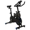 vidaXL Магнитен спининг байк Vexor Sport 120 kg Черен и син