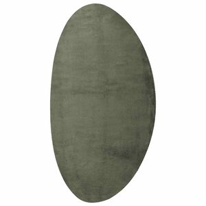 vidaXL Килими за помещение HUARTE Горско зелено 80 x 150 cm Полиестер