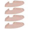 vidaXL Плаващ рафт с рафт със съхранение 4 pcs Розово 15 x 15 x 2 см