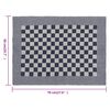 vidaXL Кухненски кърпи 20 бр синьо и бяло 50x70 см памук