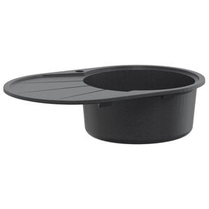 vidaXL Кухненска мивка с единично корито Гранит 77 x 49 x 20,5 см