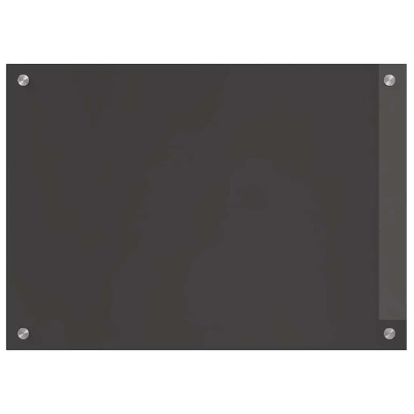 vidaXL Кухненски заден панел 2 pcs Тъмен сив 70 x 50 cm